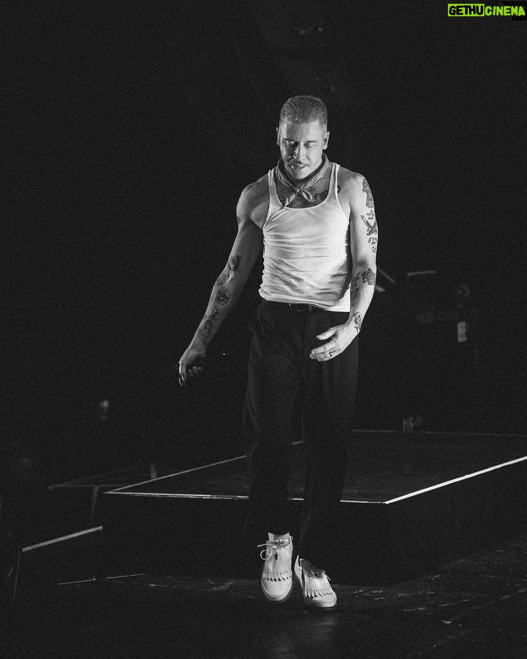 Macklemore Instagram - There’s something about performing in Salt Lake City. It conjures up vivid memories of my formative years, touring in a rented white 12 passenger van with Ryan, Owuor and Tricia. I remember playing Kilby Court, an all ages 200 cap venue before The Heist came out. There were kids lined up in the snow the night before. It was one of those moments where I thought to myself “Something is happening.” Every time I perform I attempt to tap into that version of me. Never get comfortable. Never dial it in. Be present. Thursday night in SLC was no different. Packed from the front to back, sweaty, real fans experiencing this tour the way it was intended. The gratitude for life was abundant. We had a night Salt Lake City. Love you guys ❤️