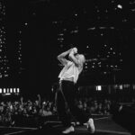 Macklemore Instagram - NYC 🍎...The only outside show of the tour. First day of fall. Friday night. It just felt right. The wind coming off the East River couldn’t stop the beautiful people of NY. With the Brooklyn Bridge as our backdrop we went in. I always love NY shows and last night just reaffirmed it. Next stop… Philly 🔔 New York, New York