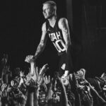 Macklemore Instagram – There’s something about performing in Salt Lake City.  It conjures up vivid memories of my formative years, touring in a rented white 12 passenger van with Ryan, Owuor and Tricia.  I remember playing Kilby Court, an all ages 200 cap venue before The Heist came out.  There were kids lined up in the snow the night before.  It was one of those moments where I thought to myself “Something is happening.” Every time I perform  I attempt to tap into that version of me.  Never get comfortable.  Never dial it in.  Be present.  Thursday night in SLC was no different.  Packed from the front to back, sweaty, real fans experiencing this tour the way it was intended.  The gratitude for life was abundant.  We had a night Salt Lake City.  Love you guys ❤️