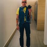 Macklemore Instagram – Photo by @coltfringesfilm.  Styled by @coltfringesfilm.  Hair by @coltfringesfilm.  Bathroom mirror provided by Downtown Seattle 🤞🏻 Pacific Place Seattle