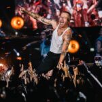 Macklemore Instagram - The BEN tour headed north to meet our brothers and sisters in the great land of Toronto Canada. I got destroyed on multiple golf courses, went digging for vintage on Kensington Street, hit A&W for that fresh out the tap Root Beer in a frosty Canadian mug, got beautifully lost on a solo hike and of course got to perform. After a couple days off and some time to reflect I felt a new energy on stage last night. My goal in performing isn’t to be perfect, but human. To get out of my own way, unattached to the grid that a live set can turn into. I want to try new songs, make mistakes, call audibles, show up maskless and allow the moment to unfold how it’s suppose to. I want to revel in the idea that I get to play music, a living breathing entity that has its own life in whatever moment it exists in. Last night I felt that. Thank you Toronto for showing out and allowing me the space to be me. I won’t forget that one. Toronto, Ontario