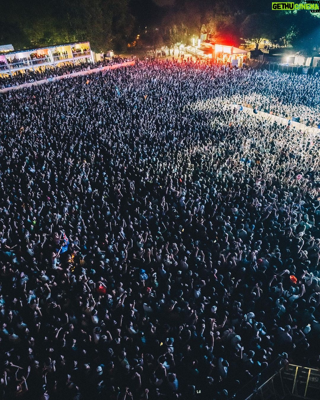 Macklemore Instagram - Better than Coachella 🤷🏼♂️. Sziget festival in Budapest. 45,000 deep. Doesn’t get much better than this 🫶🏻 Budapest, Hungary