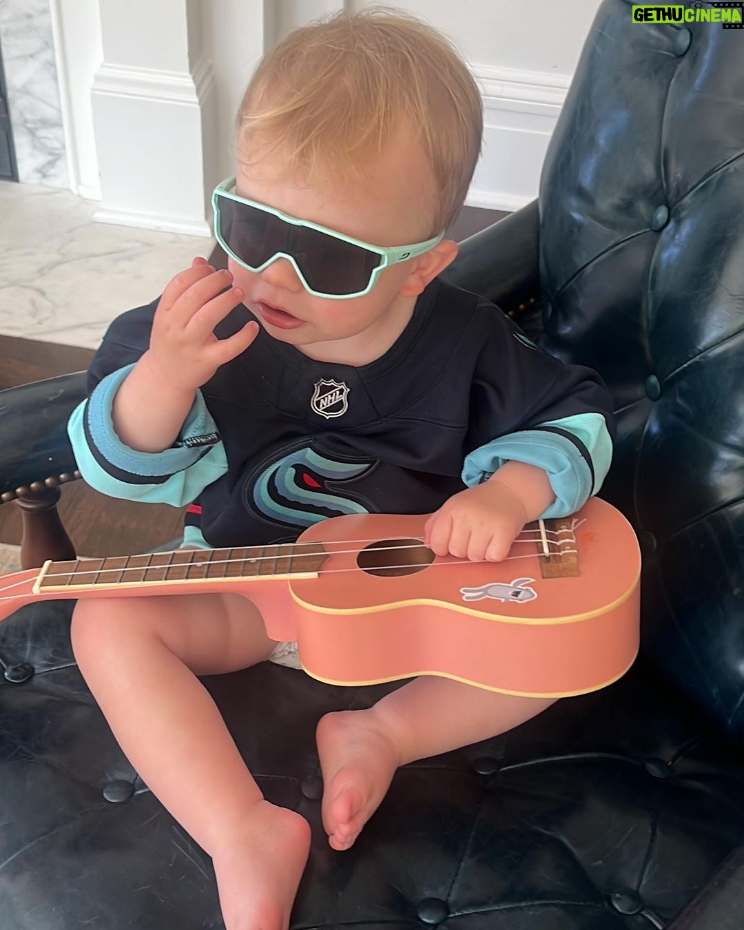 Macklemore Instagram - Happy 2 years of life to my baby boy. The blue eyed binkey bandit. The avocado astronaut. My whole heart. My dog. Hugo Jack Haggerty ๐๐ป๐ฅนโค๏ธ Seattle, Washington