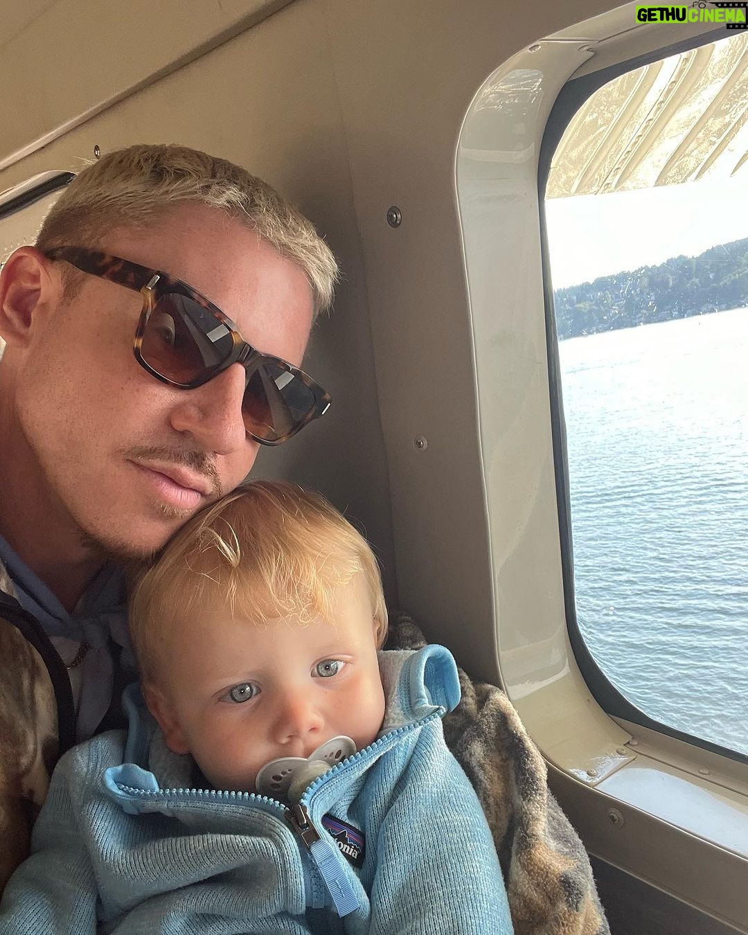 Macklemore Instagram - Happy 2 years of life to my baby boy. The blue eyed binkey bandit. The avocado astronaut. My whole heart. My dog. Hugo Jack Haggerty ๐๐ป๐ฅนโค๏ธ Seattle, Washington