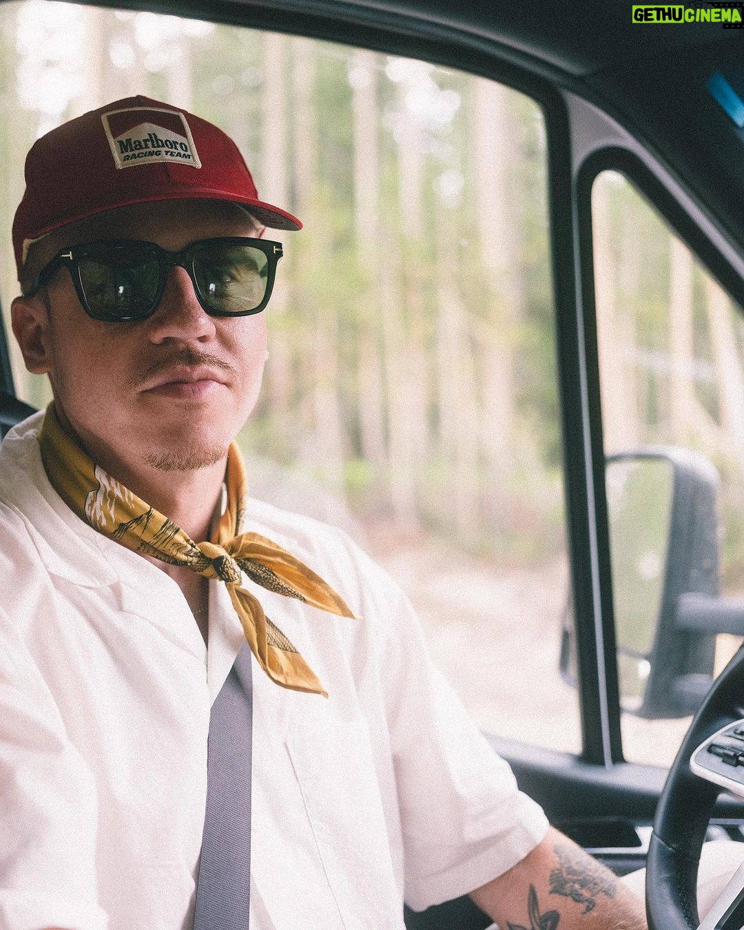 Macklemore Instagram - After talking about it forever… we finally bought an RV. First family voyage to Yellowstone. Photo dump 1 🚐❤️
