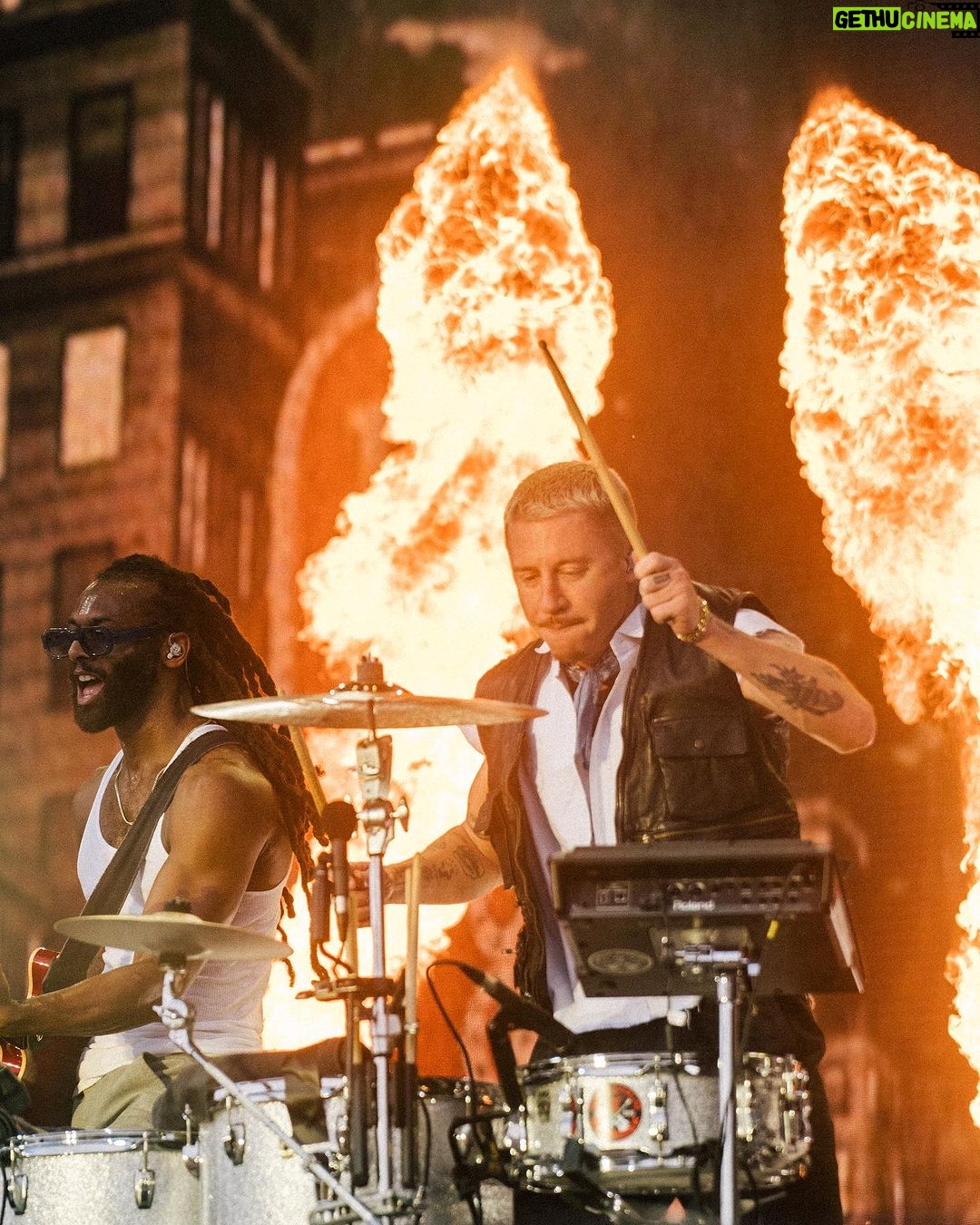 Macklemore Instagram - One of my favorite festivals in the world. Third times a charm…Main Square🌹🇫🇷❤️