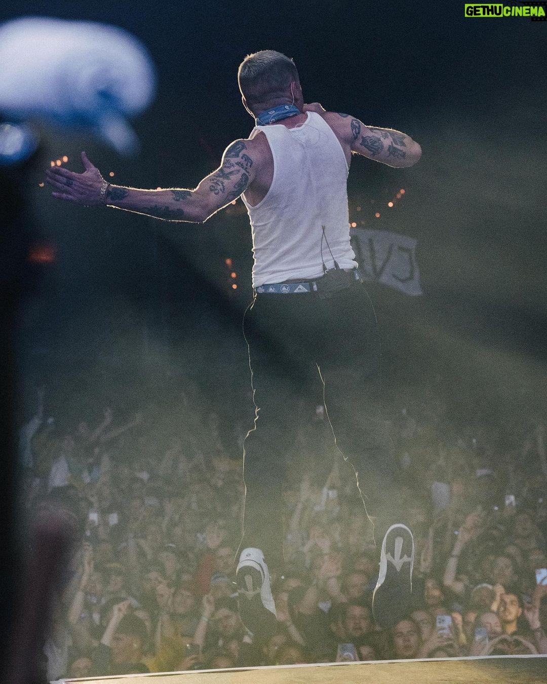 Macklemore Instagram - Open Air St. Gallen 🇨🇭❤️🤍