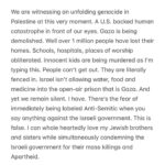 Macklemore Instagram – Please read 🙏🏻 🇵🇸 🇮🇱 ❤️