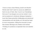 Macklemore Instagram – Please read 🙏🏻 🇵🇸 🇮🇱 ❤️
