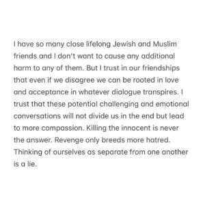 Macklemore Instagram - Please read 🙏🏻 🇵🇸 🇮🇱 ❤️