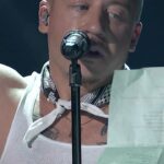 Macklemore Instagram - Free Palestine 🇵🇸…The message is love Climate Pledge Arena