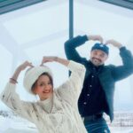 Madalsa Sharma Instagram - We are the same kinda crazy🤣❤️😍🌨️❄️⛄️ @mimohchakraborty Our kind of fun….😉🥰 . . . . #reels #reelsinstagram #madalsasharma #mimohchakraborty #couple #iceland #icelandic #videooftheday #instadaily #instavideo #instagood #instamood #mood #trending #trendingreels #reelitfeelit #reelkarofeelkaro #reeloftheday #reelit #love #actorslife Hella, Iceland