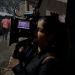 Madhumita Sarcar Instagram - We “shooting people” are like always living in a different world… it was 2:30 at night and we’re shooting somewhere on the streets of kolkata and just look at the energy we hold!! My DOP @auditiva.synthesia was busy making technical adjustments for a shot when I approached him with a request to let me hold the camera till we were ready to go and he without any hesitation asked our camera caretaker to let me handle it. And this is a glimpse of the kind of banter and unity we have while working. We work, tirelessly, mercilessly.. sometimes to the extent that could really take a toll on our physical health, mental health but that’s ok. We recover too! Well, every profession has its own set of perks and hazards. But I am forever grateful to have been in a profession where the sun never sets.. it never gets boring. We are never done with shooting. We never want to retire.. it still feels like I’ve just begun my journey 🤪 thank you for all the love my audience❤️ and also for the trolls from haters🫢. Thanks for having a space for me in your hearts…🧿