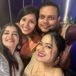 Madhumita Sarcar Instagram - All the best for the plunge Bondhu…❤️ @kaustavguha12 @anisha___anisha 🧿🧿 #yaarkishaadi