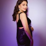 Madhuri Dixit Instagram - In the embrace of the night, where the magic unfolds 💫 #thursday #throwbackthursday #prewedding #look #photooftheday #photoshoot