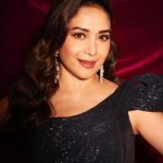 Madhuri Dixit Instagram - Effortless glamour, one shimmering drape at a time 🤍 #tuesday #tuesdaythoughts #throwback #prewedding #looks #photooftheday #photoshoot #loveisintheair
