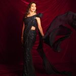 Madhuri Dixit Instagram - Effortless glamour, one shimmering drape at a time 🤍 #tuesday #tuesdaythoughts #throwback #prewedding #looks #photooftheday #photoshoot #loveisintheair