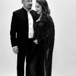 Madhuri Dixit Instagram - About last night, love was in the air. Congrats to Anant and Radhika! ❤️ Outfit: @twamev.official Shoes: @kavithofficial Styled by: @rochelledsa & @anishagandhi3 Styling Assistant: @_kashishjainnn