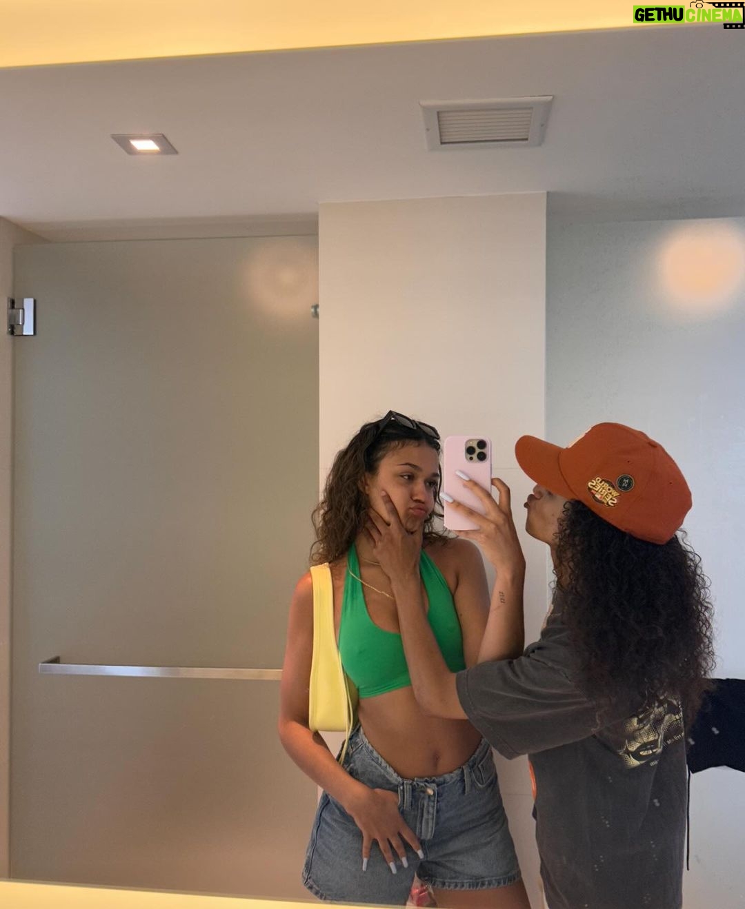 Madison Bailey Instagram - It’s my angels 25th!! Happy birthday to my best friend, my peace, and my joy 💓 I love you🧚🏽♀️