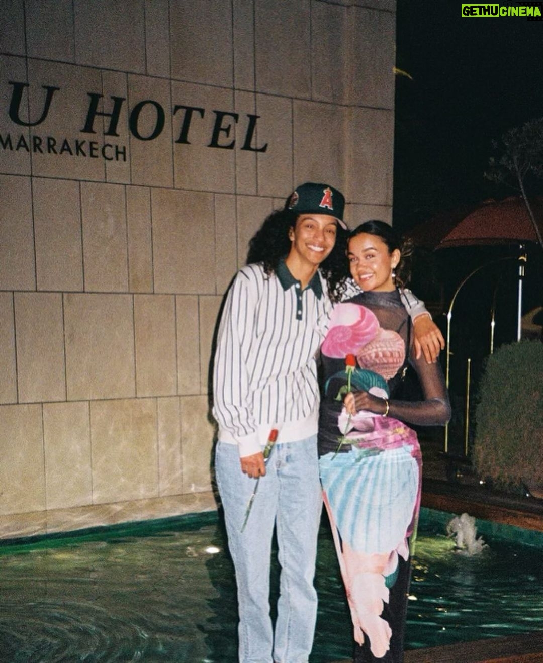 Madison Bailey Instagram - It’s my angels 25th!! Happy birthday to my best friend, my peace, and my joy 💓 I love you🧚🏽♀️