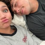 Madison Lewis Instagram - 3 with my favorite person 🩵 #justrememberyourebeautiful