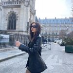 Madison Lewis Instagram – bonjour madame. 🖤
is my new favorite thing to say 

#justrememberyourebeautiful Paris, France