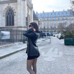 Madison Lewis Instagram – bonjour madame. 🖤
is my new favorite thing to say 

#justrememberyourebeautiful Paris, France