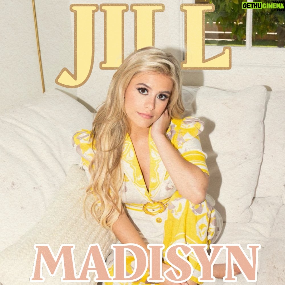 Madisyn Shipman Instagram - My new single “Jill” comes out this Friday (8/18) Can’t wait for this one. Completely different vibe from all my other music!💛🌻