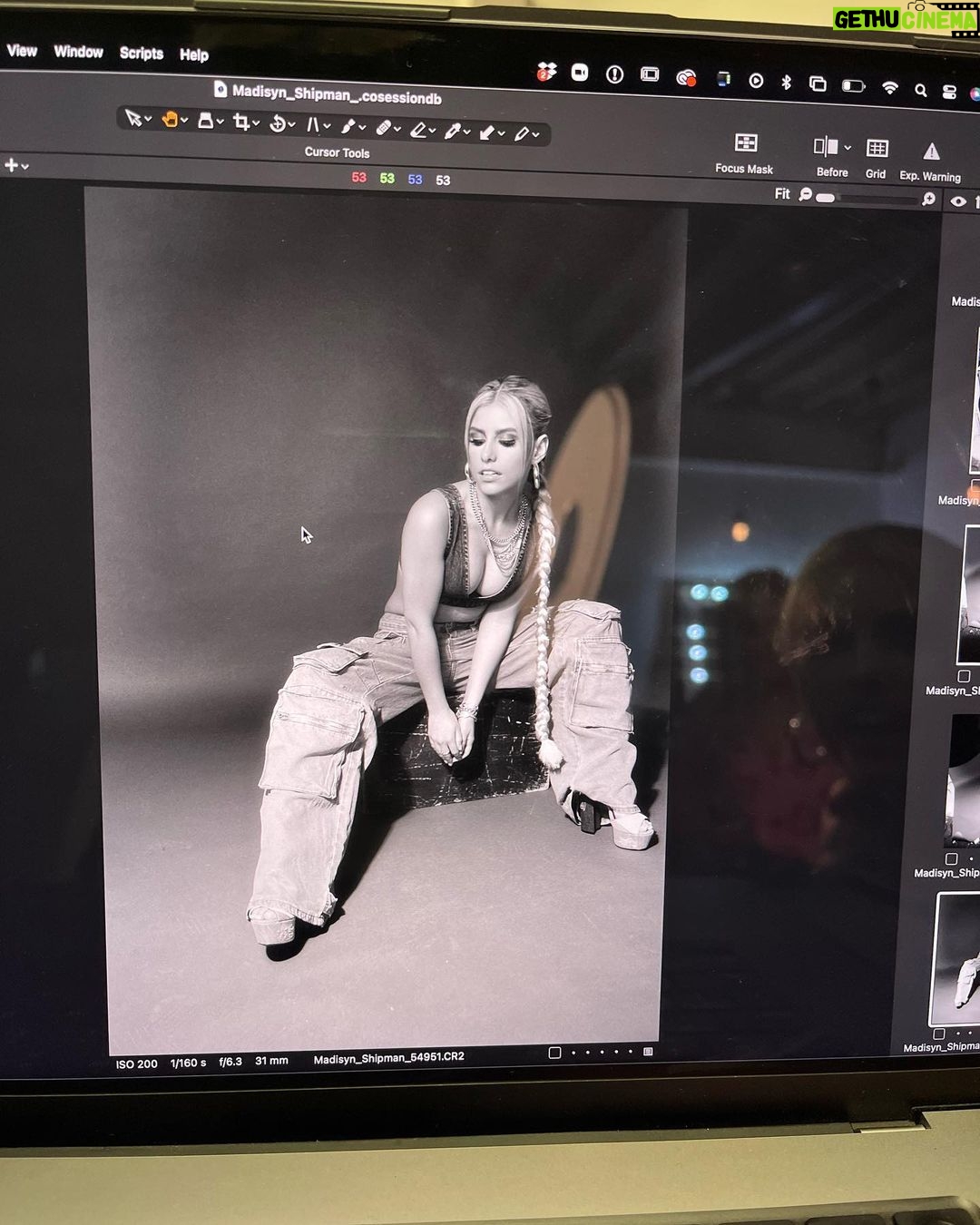 Madisyn Shipman Instagram - Bts from the Bitch Boy cover shoot! Make sure to add “Bitch Boy” to your favorite playlist! It’s out on Spotify, Apple Music and YouTube!!