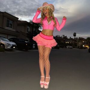 Madisyn Shipman Instagram - Cowboy up, buttercup ;)🎀 @barbie