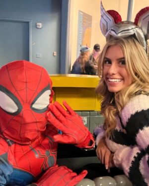Madisyn Shipman Instagram - I gave up on finding my glass slipper - so I opted for food, sneakers and superheroes 👑