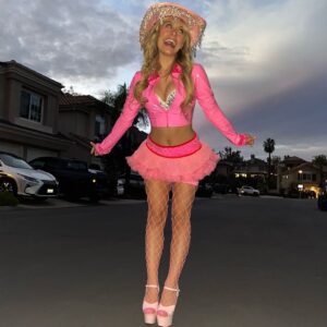 Madisyn Shipman Instagram - Cowboy up, buttercup ;)🎀 @barbie