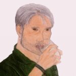 Mads Mikkelsen Instagram - 🚰 This week's fan art by @arxerius_ from Peru. Please stay safe wherever you are! #MadsFriday #TeamMads #TheOfficialMads