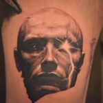Mads Mikkelsen Instagram - 🦸‍♀️ #TattooTuesday: Mads as Odin by @crippaz1 . #MadsTuesday #TeamMads #TheOfficialMads