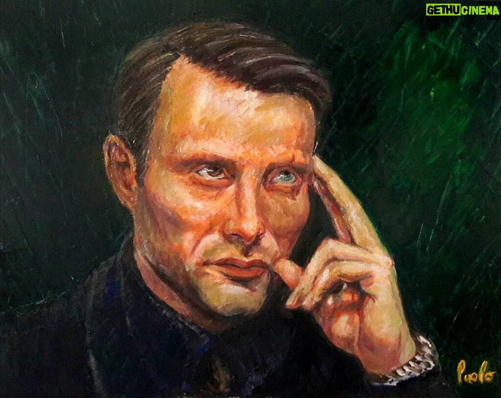 Mads Mikkelsen Instagram - 🎨 #FanArtFriday: Today's fan art by Paolo Somenzini from Italy. 🇮🇹 #MadsFriday #theofficialmads