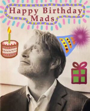 Mads Mikkelsen Instagram - 🎂🎉🎁 #FanArtFriday: Today's fan art made by @Mizoahi on Twitter. Thank you.

#MadsFriday
#theofficialmads