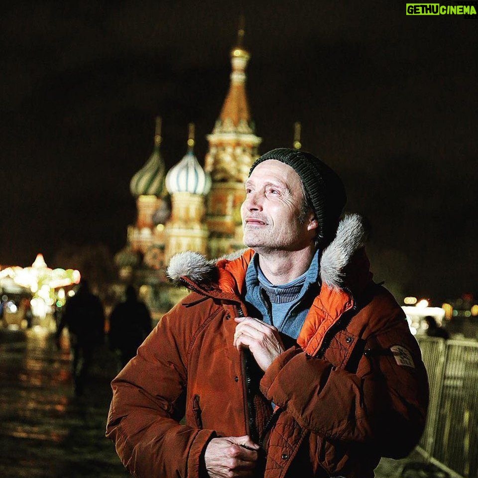 Mads Mikkelsen Instagram - #ThrowbackThursday: In Moscow earlier this year. 🇷🇺 #MadsThursday #moscow #russia #theofficialmads