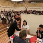 Mads Mikkelsen Instagram - #MadsInJapan: Autograph signing in Tokyo. ✍️ #tokyo #japan #theofficialmads
