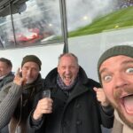 Mads Mikkelsen Instagram - FCK ⚪️🔵 Parken - København