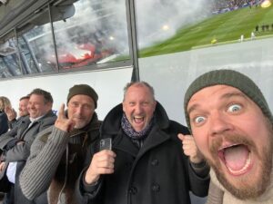 Mads Mikkelsen Instagram - FCK ⚪️🔵