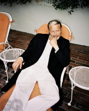 Mads Mikkelsen Instagram - Mads Mikkelsen has been a bad, bad boy. The legendary Danish actor knows in his bones how to play a memorable villain (see: “Indiana Jones and the Dial of Destiny”). But his more recent status as a niche heartthrob? Why, that's another story. In this week’s #GQHYPE, @theofficialmads talks playing the villain, appearing in Rihanna’s “Bitch Better Have My Money” music video, getting mistaken for Viggo Mortensen, and more. Read the story by @lonlozzin and see the photographs by @ashleydarianolah at the link in GQ's bio.

Clothing: @zegnaofficial
Styling Assistant: Sergio Navarra
Grooming: @shawnesssss at @thewallgroup
Special thanks to @chateaumarmont