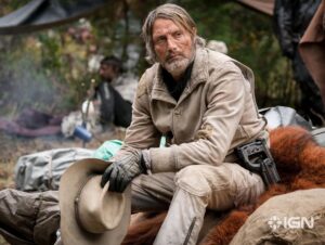 Mads Mikkelsen Instagram - You can’t escape the Noise – keep an eye out for the #ChaosWalking trailer this Thursday on @IGNdotcom.

Like all men on his planet, Mayor Prentiss (Mads Mikkelsen, pictured) has to deal with “the Noise” – a force that puts all men’s thoughts on display – in ‘Chaos Walking’. 
 
Image Photographer – Murray Close