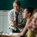 Mads Mikkelsen Instagram - 📰 "Mikkelsen adds to his gallery of unforgettable characters; we’ve seen so many handsome, charismatic actors turn to fake mustaches, bad haircuts and slovenly posture when they try to hide their light under a bushel, but Mikkelsen turns himself into a nebbishy failure in the subtlest ways possible." Read the full review on the Facebook, Twitter or Weibo page. #AnotherRound #Druk