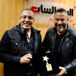 Maged ElMasry Instagram - كل الشكر والتقدير لليوم السابع علي تكريمي اليوم. وكل الشكر والتقدير للاخ والصديق الغالي خالد صلاح وكل فريق العمل الجامد جدا 🙏🙏🙏 @ksalah @alyo.m7