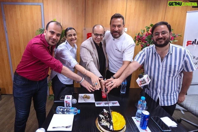 Maged ElMasry Instagram - كل الشكر والتقدير لأسره اليوم السابع الفنيه علي تكريمي وعلي رأسها ألأستاذ ( أكرم القصاص رئيس مجلس اداره اليوم السابع ) علا الشافعي ومصطفى القصبي وعلى الكشوطي ومحمد زكريا ولميس محمد وباسم فؤاد والمصور حسن محمد @youm7 🙏🙏🙏❤️