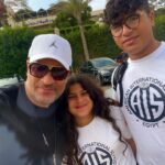 Maged ElMasry Instagram - حبايب قلبي وبدايه عام دراسي.. يارب يديني العمر وأشوفكم من احسن الناس ❤️❤️❤️ @adamelmasry1919 @dalida5654