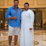 Maged ElMasry Instagram – الحبيب الغالي وأبو الرجوله 💪 Palazzo Versace Dubai