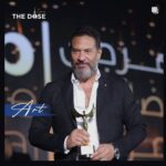 Maged ElMasry Instagram - جائزه الإبداع والتميز عن دور (زيدان ) في مسلسل ( ضرب نار ) شكرا للجمهور العظيم وشكرا لمهرجان الفضائيات العربيه 🙏🙏🙏❤️