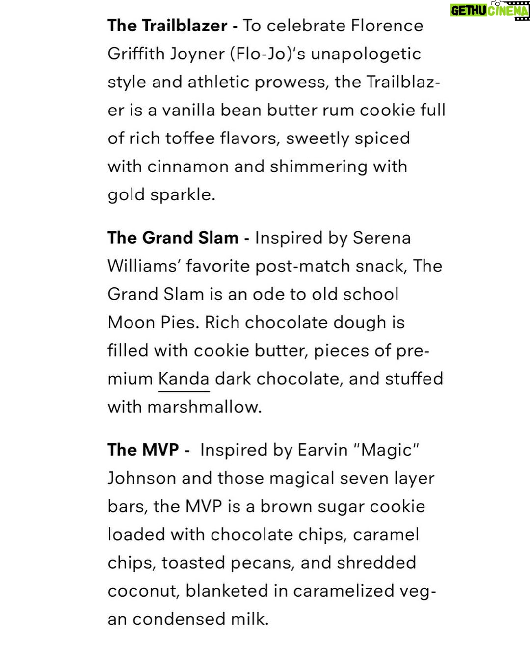 Magic Johnson Instagram - Thank you so much to Maya’s Cookies for honoring me with “The MVP” cookie in her 2024 Black History Month Collection! I am grateful to be recognized by this talented Black entrepreneur who makes the best vegan cookies in the country!