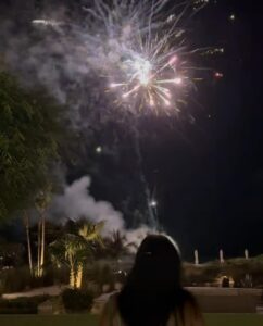 Magic Johnson Instagram - My wife Cookie looks so good in her birthday attire! 😍🔥 We’ve had an amazing time celebrating her today in Turks and Caicos with live music, dancing, food, great company, and a live firework show finale. And of course, I bought her some of her favorite purses for her birthday gifts! I always love seeing her beautiful smile, especially on her special day.